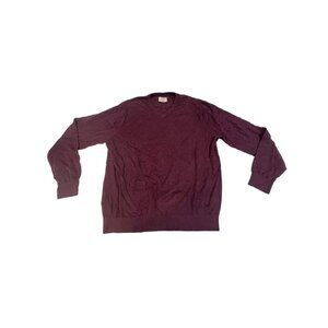 St Johns Bay XL Sweat Shirt V Neck Long Sleeve Pull Over Sweater